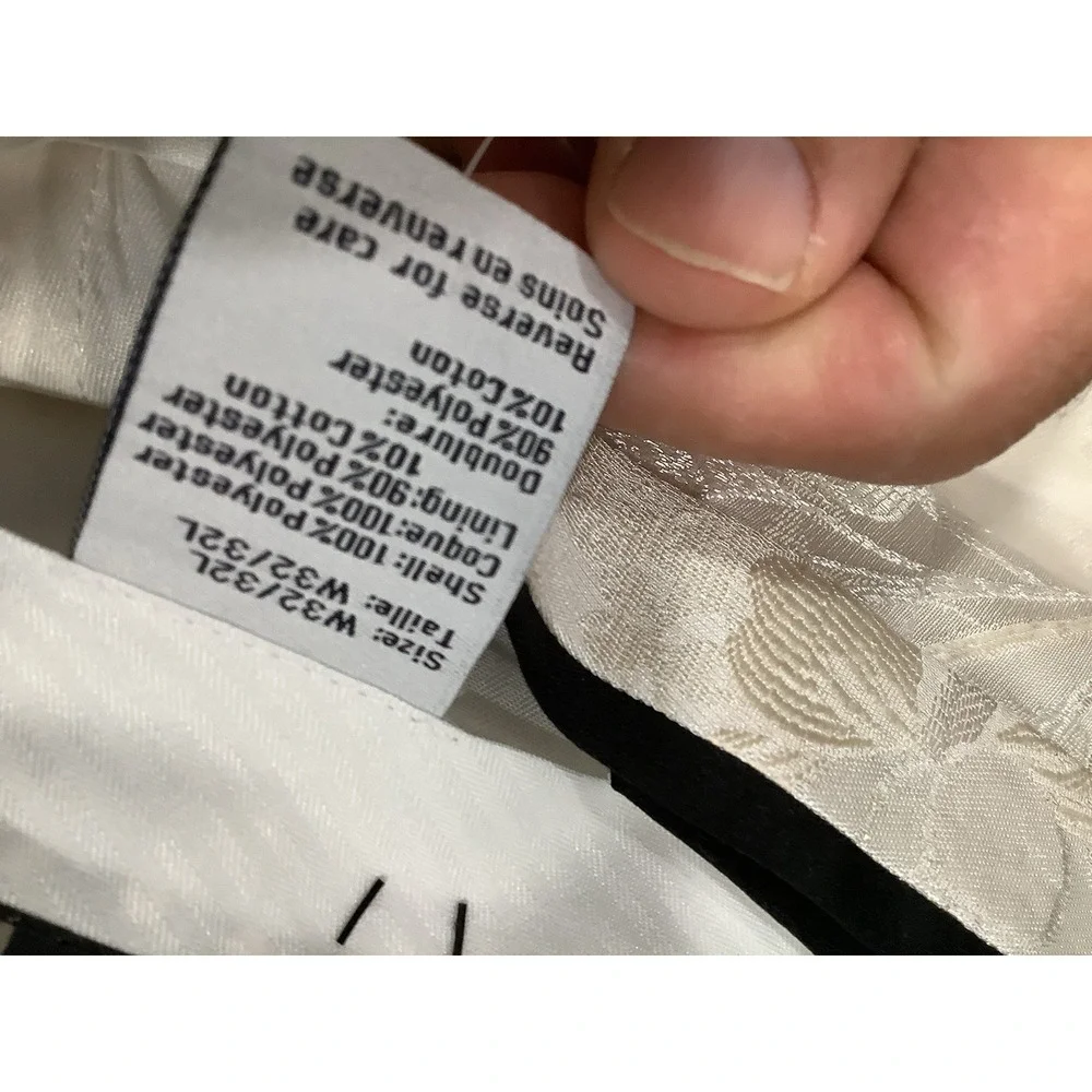 Paisley & Gray Men's Slim Fit Dress Pants 32  NWT Silkey Beige Retail $125